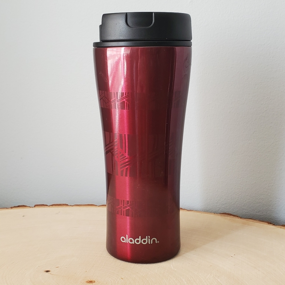 Red Travel Coffee Mug